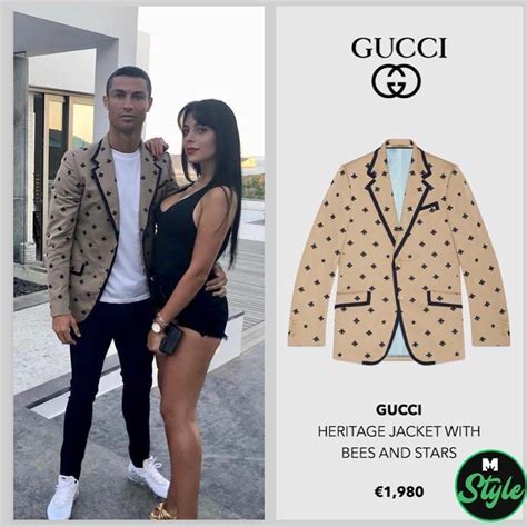 gucci veste cristiano ronaldo